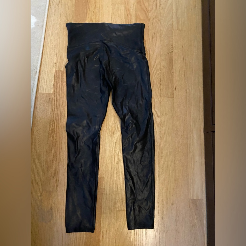 SPANX faux leather leggings